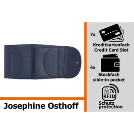 Josephine Osthoff Handtaschen-Manufaktur Josephine Osthoff Geldbörse unisex Portemonnaie marine