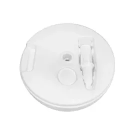 FIXKRAFT Schirmständer rund weiß