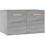 vidaXL Wandschrank Grau Sonoma 60x36,5x35 cm Holzwerkstoff