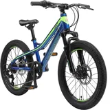 Bikestar Mountainbike 20 Zoll RH 28 cm blau/grün