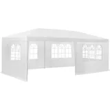 Tectake tectake® Pavillon Vivara 6 x 3 m, mit 5 Seitenteilen
