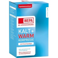 Wepa KALT-WARM Kompresse 12X29cm mit Fixierband