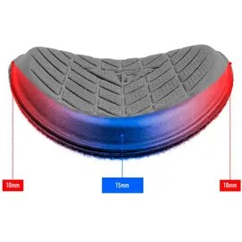 Profile Design Ergo+/race+ Ultra Armlehnenpolster - Black - One Size