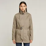 G-Star Short Trenchcoat - Taupe Gray - L