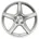solid titanium silber matt Lakiert Alufelge 20 Zoll ET30 ML72