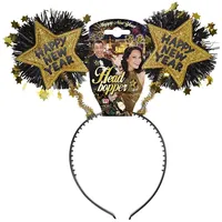Widmann Goldener Haarreif Happy New Year