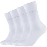 CAMANO Sneakersocken 4er Pack Weiß 39-42