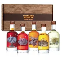 Marzadro Amaro 40% Vol. 0,05 l Geschenkset