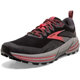 Brooks Cascadia 16 GTX Damen black/blackened pearl/coral 36,5
