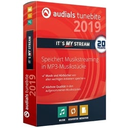 Audials Tunebite 2019 premium muzieksoftware, [download] [onmiddellijke levering].