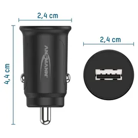 Ansmann InCar Charger 5 W 1x USB-A Schwarz KFZ