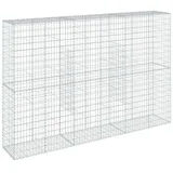 vidaXL Gabione mit Deckel 300 x 50 x 200 cm