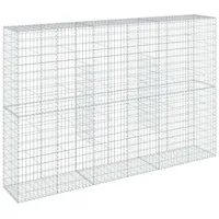vidaXL Gabione mit Deckel 300 x 50 x 200 cm
