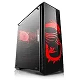 Gaming PC mit Windows 11 Home | AMD Ryzen 5 5500 6x3.6GHz | RTX 5060 Ti (8GB) | 4000GB M.2 NVMe | 32GB DDR4 RAM | WLAN | Computer für Zocker, Gamer Desktop Rechner zum Spielen | A12654