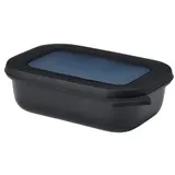 Mepal Cirqula rechteckig nordic black 0,5 l