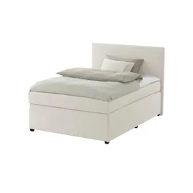 Möbel Kraft Boxspringbett 97 x 104 cm H3 Creme