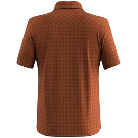 Salewa Puez Dry ́ton Kurzarmhemd Bombay Brown S