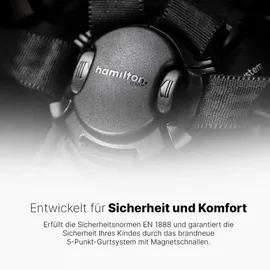 hamilton by yoop T1 Khaki – Premium Buggy mit MagicFoldTM 360Grad drehbar