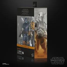 Hasbro Star Wars The Black Series Paz Vizsla Actionfigur 15 cm - Blau/Schwarz/Mehrfarbig