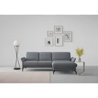 sit&more Ecksofa »Fashion L-Form«, wahlweise mit Kopfteilverstellung und Vorziehsitz, motorisch