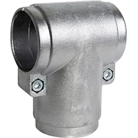 GAH Alberts Alberts T-Stück Barrierenrohre und Wäschetrockengerüste zweiteilig, Aluminium, Ø 48 mm