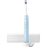 Philips Sonicare HX7406/02 Series 6100 Elektrische Zahnbürste Hellblau, Reinigungstechnologie: Schalltechnologie