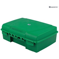 Heitronic Kabelbox Maximus IP55, grün, Kunststoff, 350 x 240