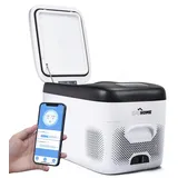 IPOTOOLS Kompressor Kühlbox 21L Gefrierbox -20°C Mini Kühlschrank Auto Camping