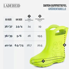 Ladeheid LA-CA-12 Damen Grau 40,5