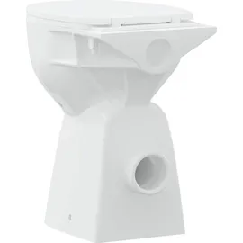 vidaXL Randloses WC mit WC-Sitz Weiß