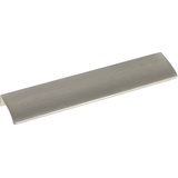 FURNIPART Griffleiste Edge Straight LA 2 x 80 mm, Länge 200 mm, Aluminium Edelstahl Effekt