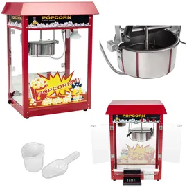 Usorteret Popcornmaschine mit rotem Dach
