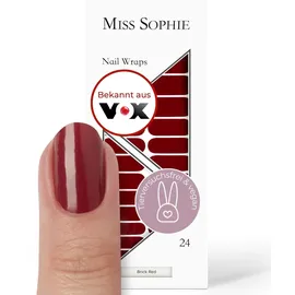Miss Sophie Brick Red Nagelfolie 24 Stk. Brick Red