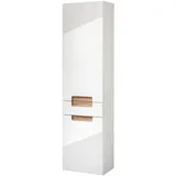 WELLTIME Hochschrank »Siena«, Breite 40 cm, mit hochglänzenden Fronten in weiß weiß),