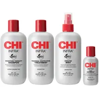 CHI Infra 350 ml + Treatment 350 ml + Keratin Mist 350 ml + Silk Infusion 50 ml Geschenkset