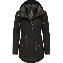 Ragwear Winterjacke "Monadis Black Label", Damen, Gr. L (40), gelb (shadow), Außenmaterial: 65% Polyester, 35% Baumwolle. Innenfutter: 100% Polyester.