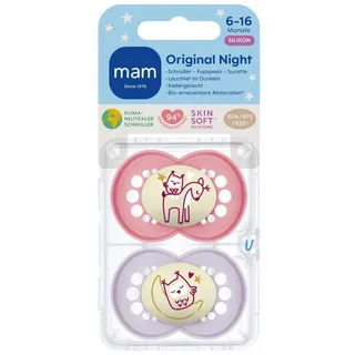 Mam Baby MAM Original Night Silikon, 6-16 Monate,