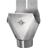 gromo Einhangstutzen Zink 5-tlg 400. Für 120 Mm Fallrohr