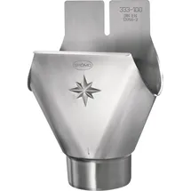 gromo Einhangstutzen Zink 5-tlg 400. Für 120 Mm Fallrohr
