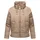 Navahoo leichte Damen Steppjacke kurze Übergangsjacke oversized mit Fledermausärmeln Luftzauber 14 Taupe Grey Gr. L - L