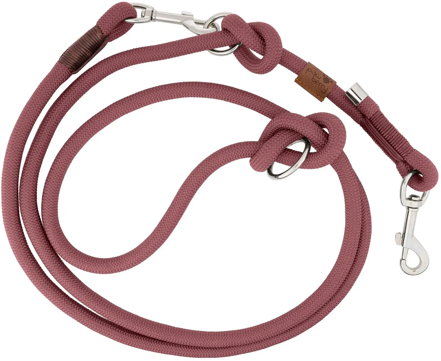 pawberry Hundeleine Oslo mauve