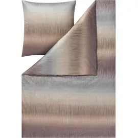 Estella Bettwäsche Ben Mako-Jersey (BL 155x220 cm) - braun - BL 155x220 cm