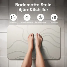 Björn&Schiller Duschvorleger Weiß 60 x 39 cm