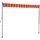 Konifera Klemmmarkise 350 x 150 cm Orange/Braun