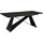 FineBuy Esstisch 180 x 78 x 95 cm Schwarz
