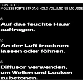 Sebastian Professional Mousse Forte Styling & Texture Schaumfestiger 200 ml