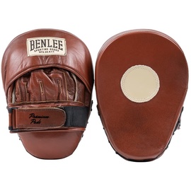 BENLEE Rocky Marciano Benlee Handpratzen aus Leder (1 Paar) Premium Pad Fokuspad - Brown / Black / Beige - One Size