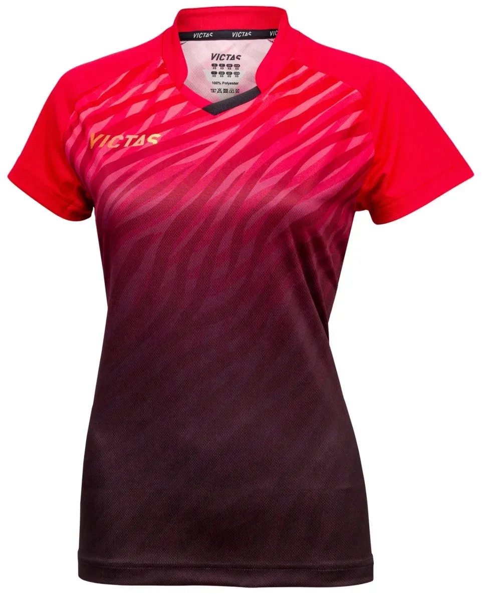 Victas Shirt Lady 233 rot L - L