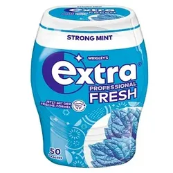 Extra® PROFESSIONAL FRESH STRONG MINT Kaugummis 50 Dragees