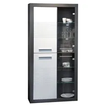 HBZ Vitrine Kolibri 0 x 0 x 0 cm Grau/Weiß